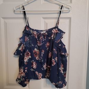 Ardene Floral Off-the-shoulder Top